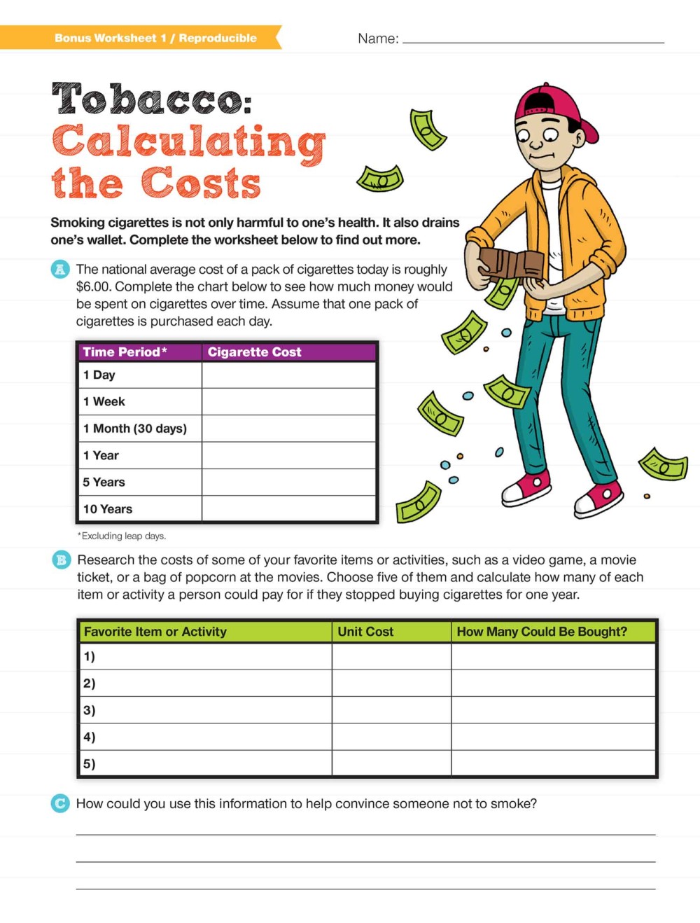 Printable Smoking Cessation Handouts 9745